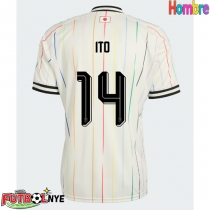 Camiseta Japón Junya Ito #14 Visitante Equipación Mundial 2026 manga corta